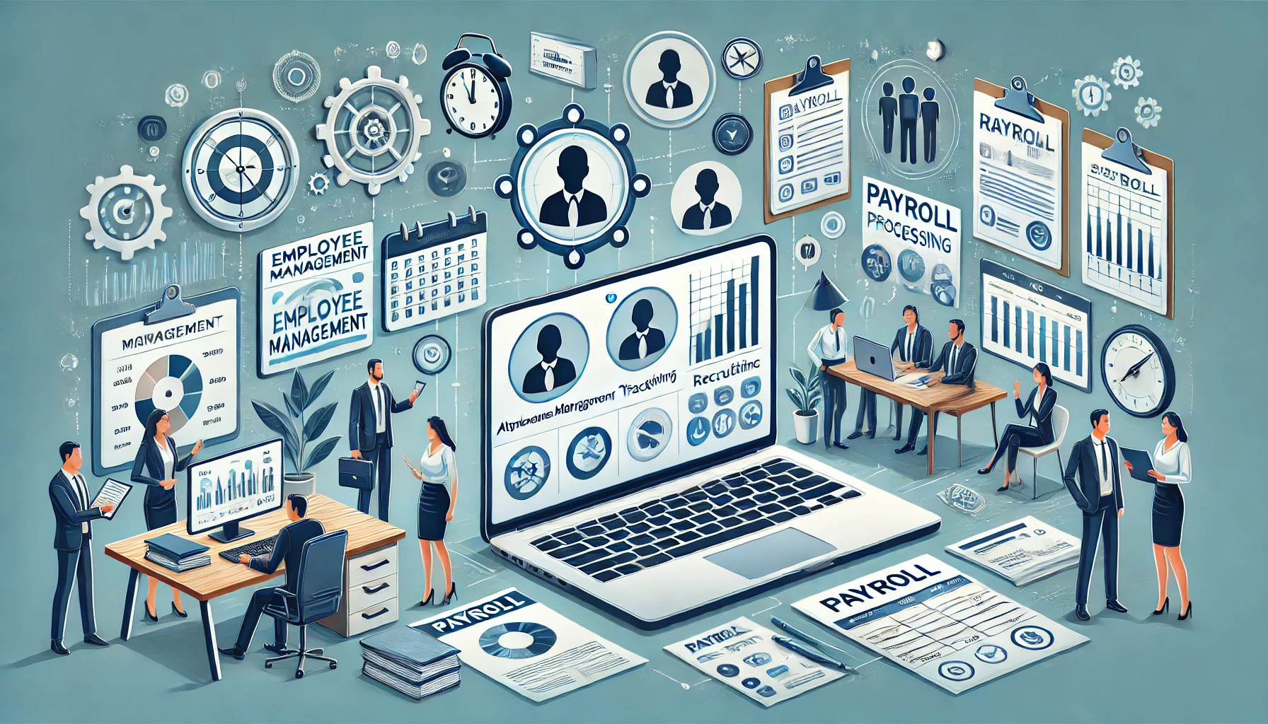HRMS & Payroll ERP